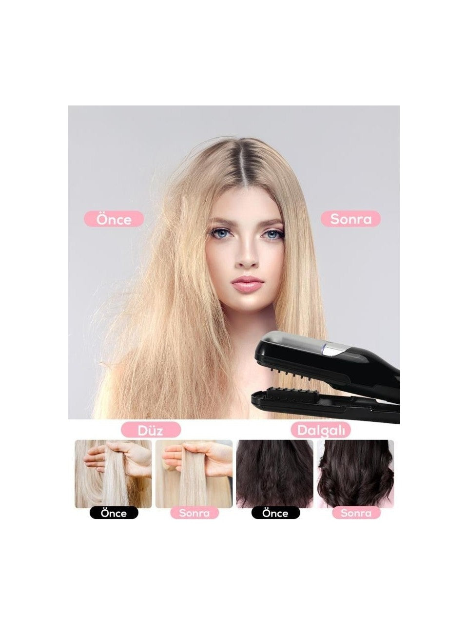 Saç Kırıklarını Anında Temizleyen Profesyonel Bakım Cihazı